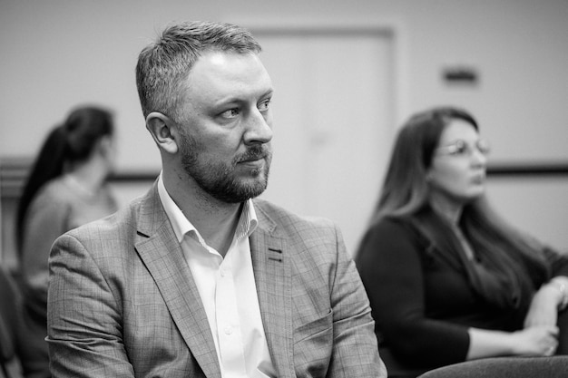 Lider podczas sesji coachingowej